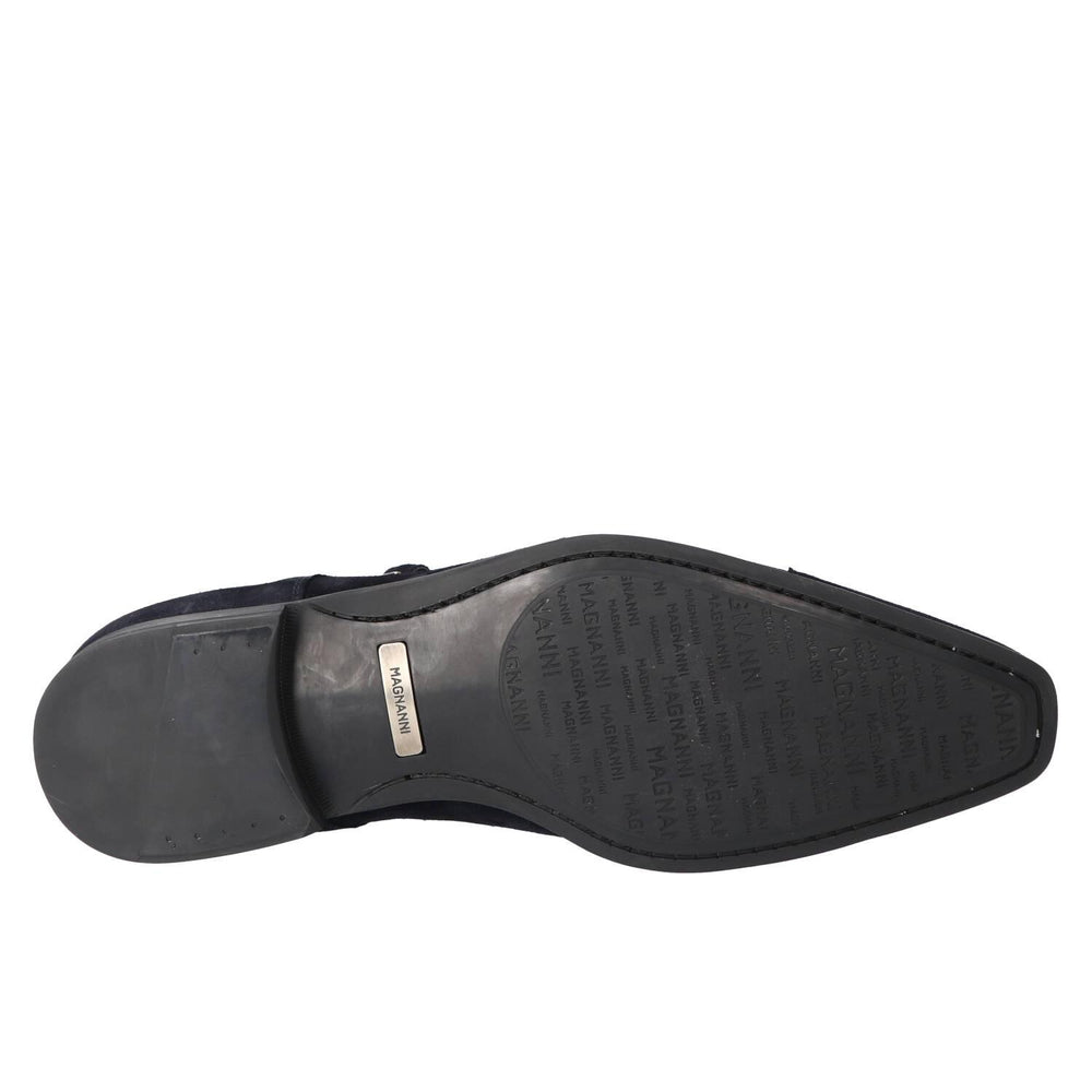 Chaussures à boucle, Bleu