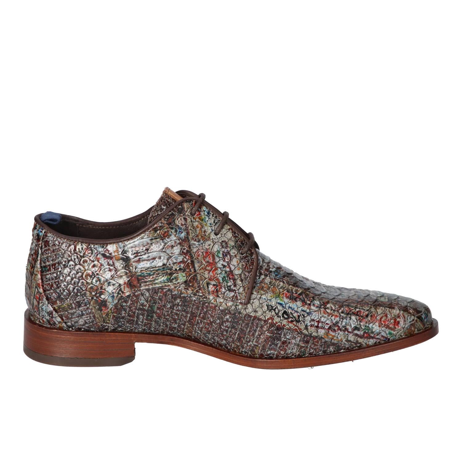 Chaussures à lacets, Marron foncé