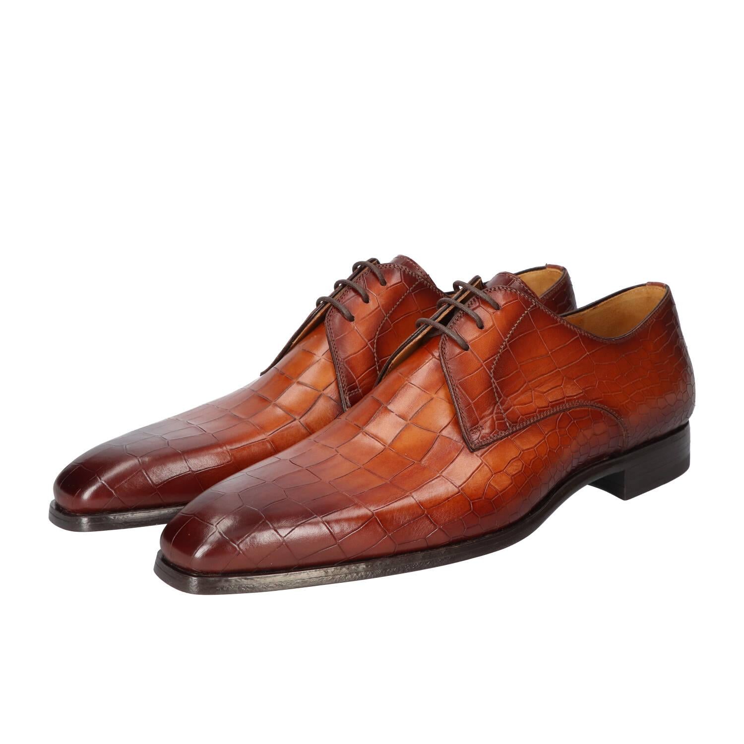 Veterschoenen, Cognac