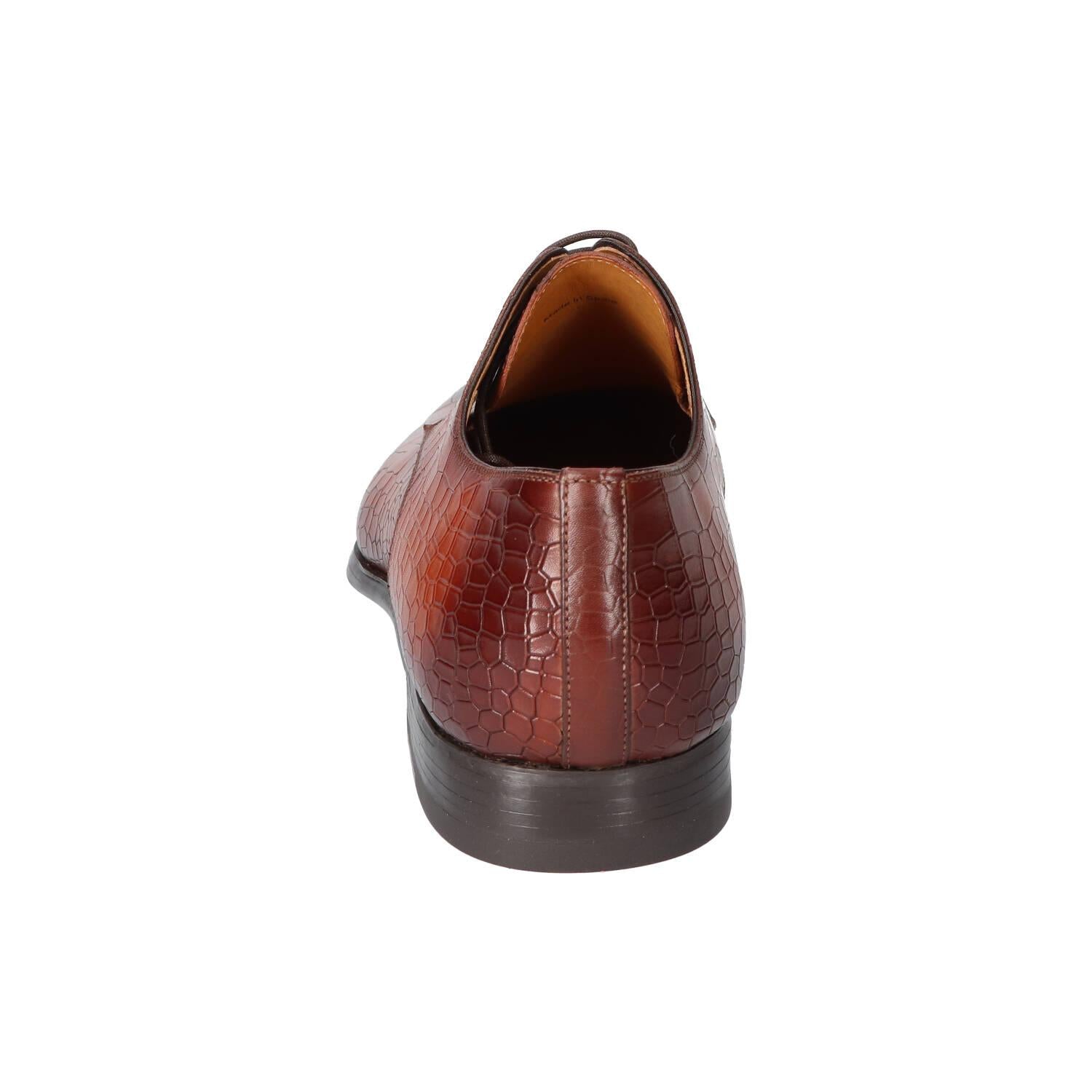 Veterschoenen, Cognac