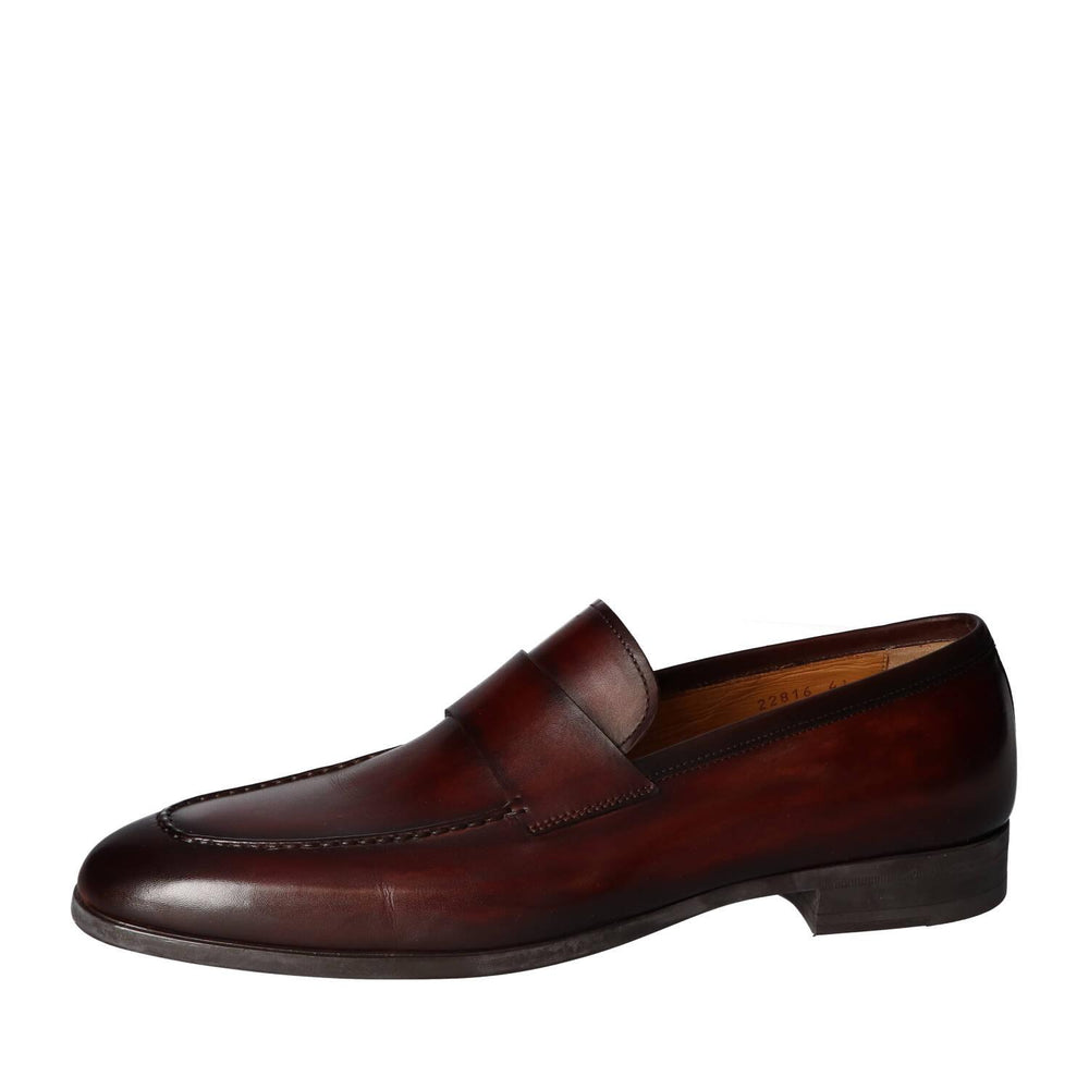 Chaussures à enfiler, Marron foncé