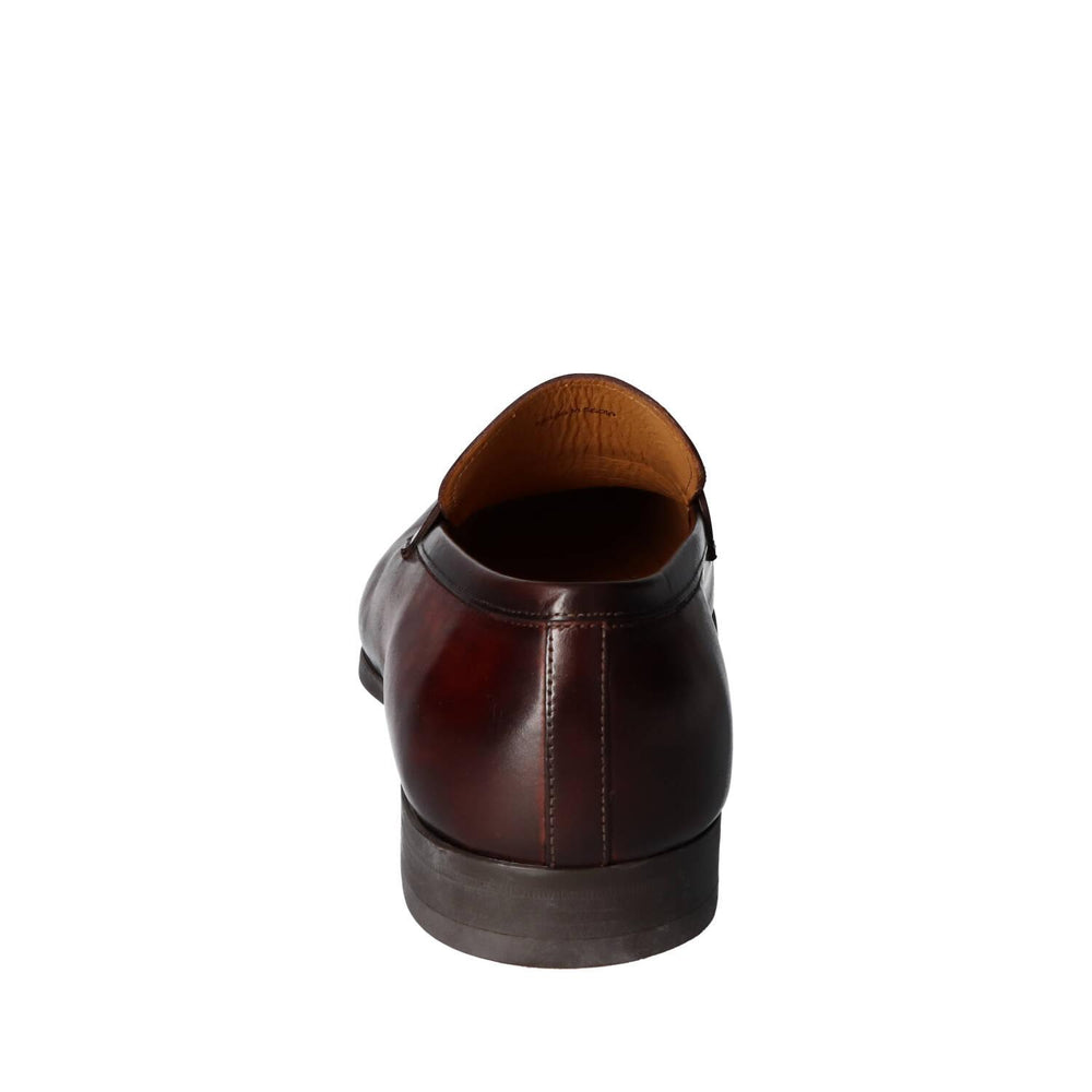 Chaussures à enfiler, Marron foncé