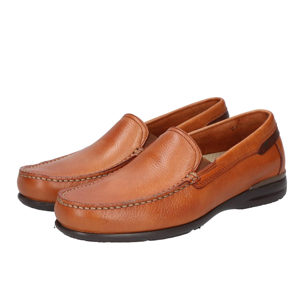 Chaussures à enfiler, Cognac