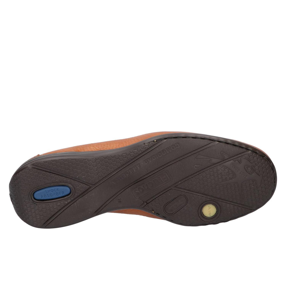 Chaussures à enfiler, Cognac