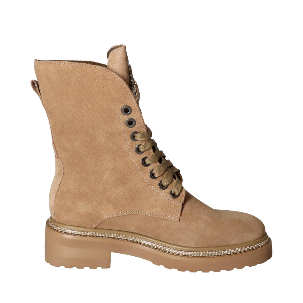Booties, Lichtbeige