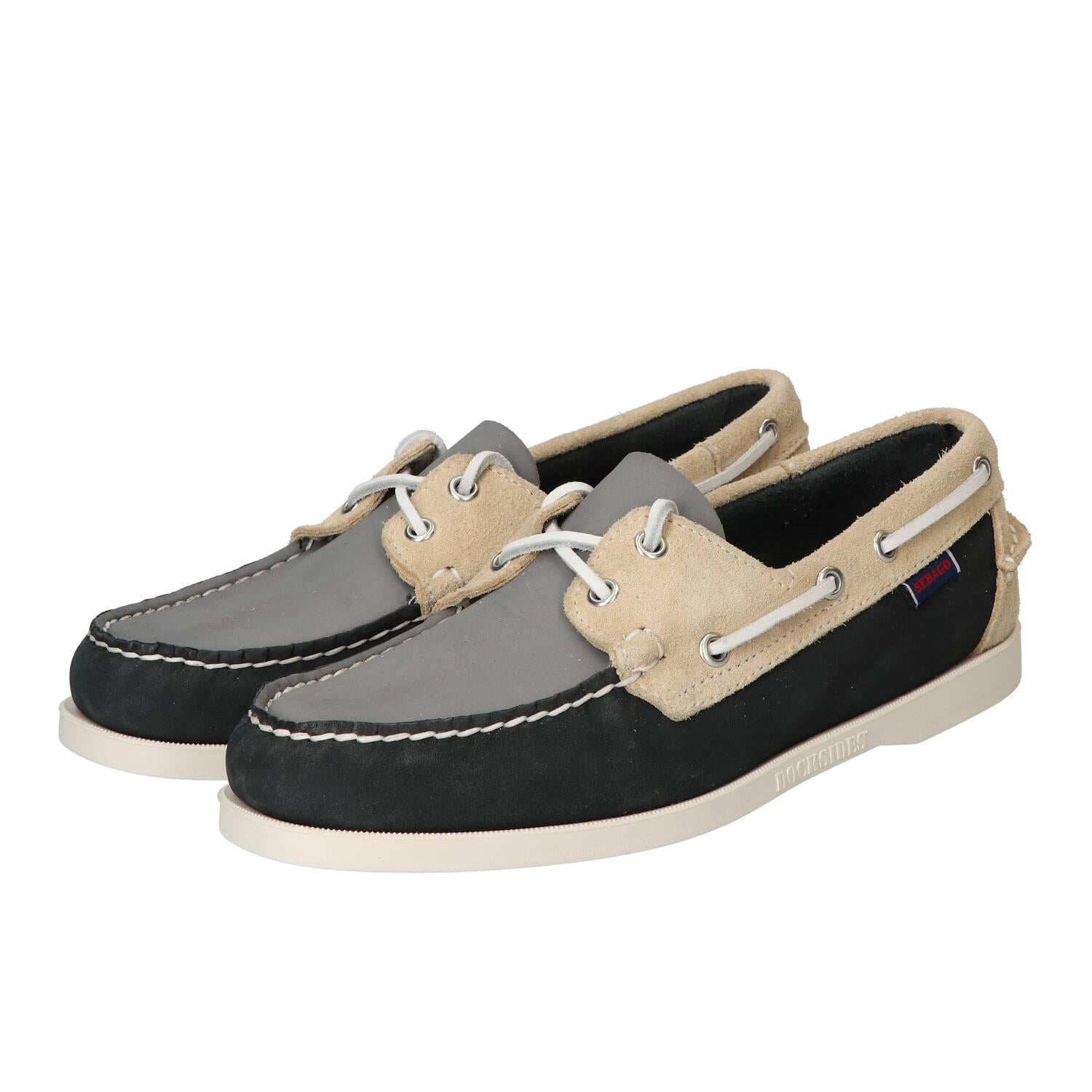 Chaussures à lacets, Bleu