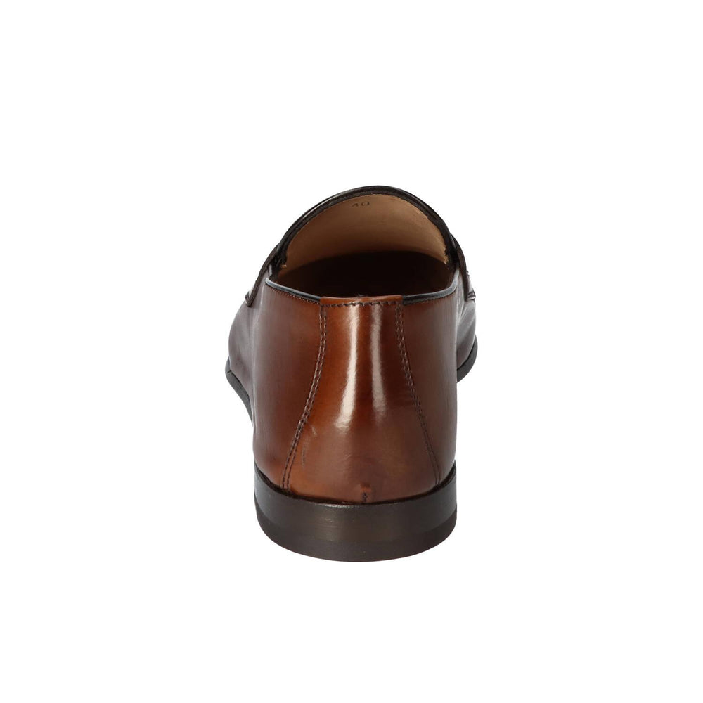 Chaussures à enfiler, Cognac