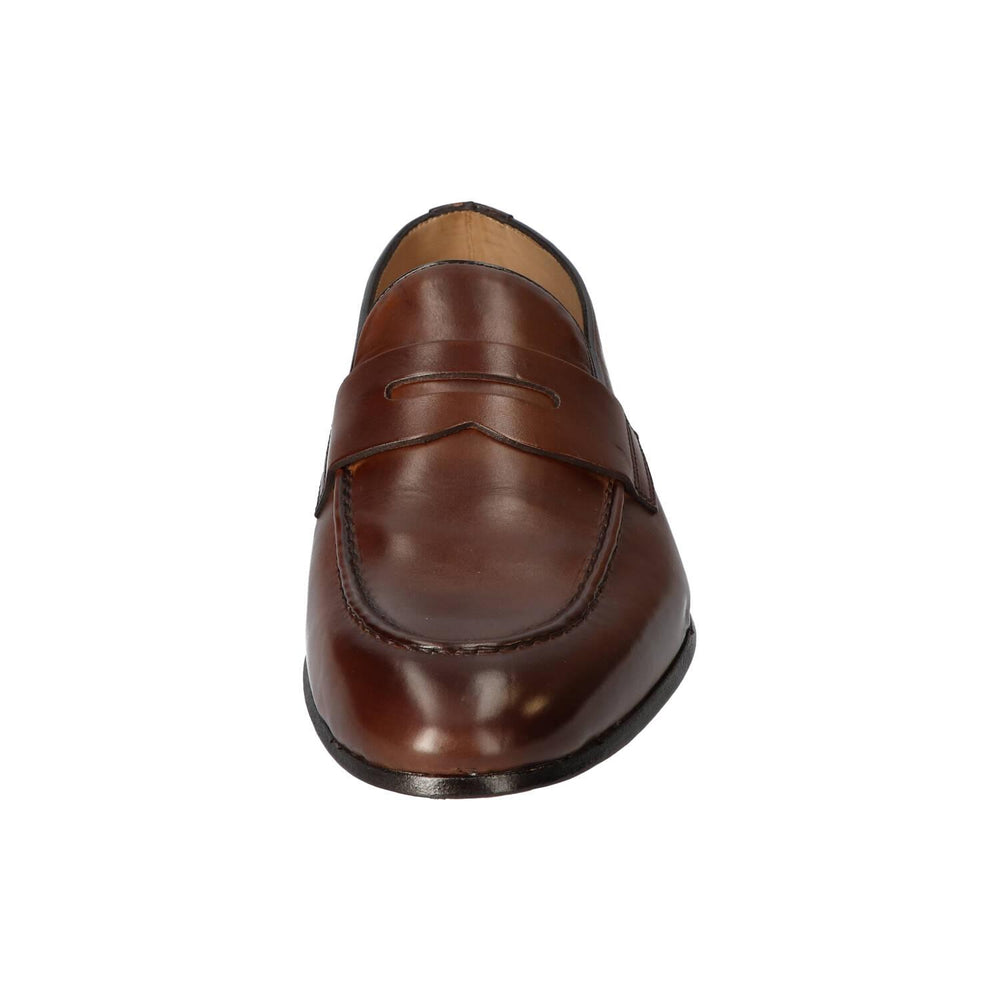 Chaussures à enfiler, Cognac