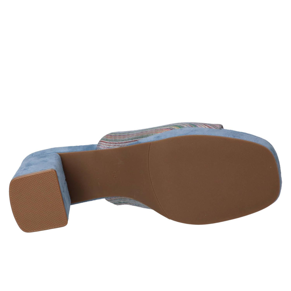 Mules, bleu clair
