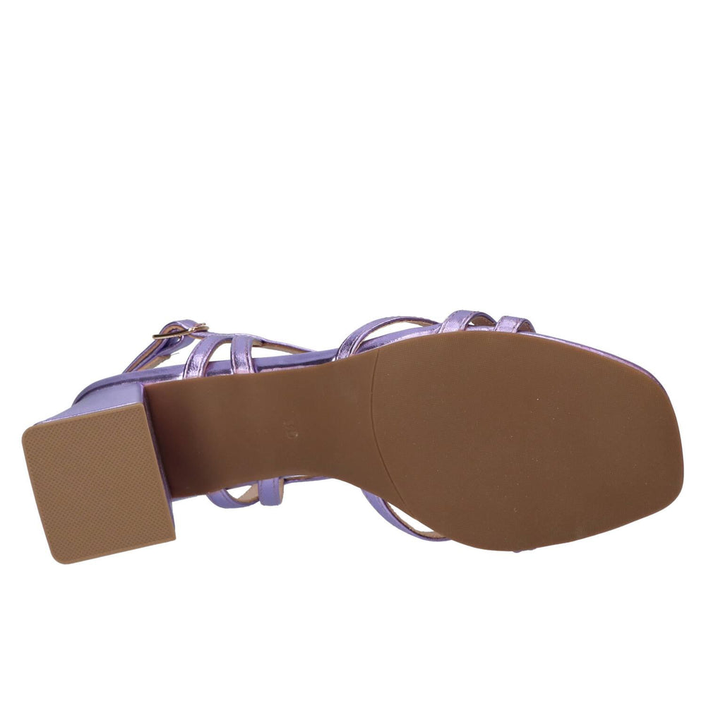 Sandales, violet