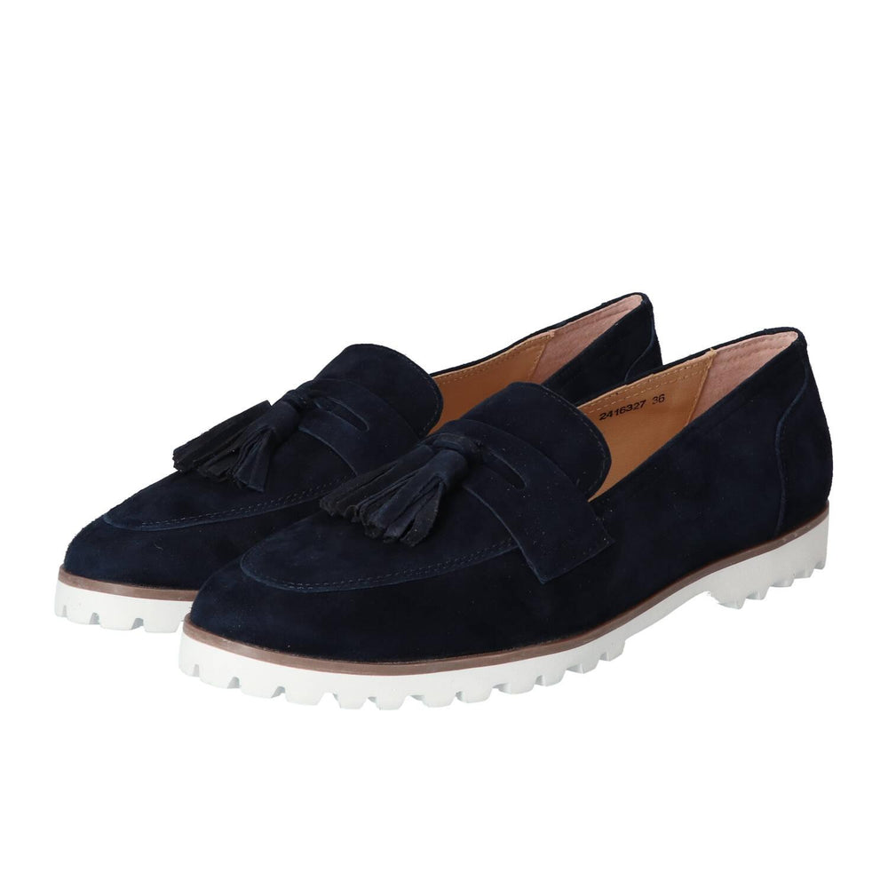 Chaussures à enfiler, Bleu