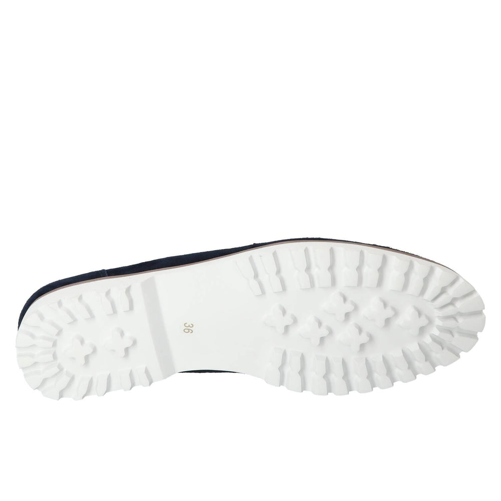 Chaussures à enfiler, Bleu
