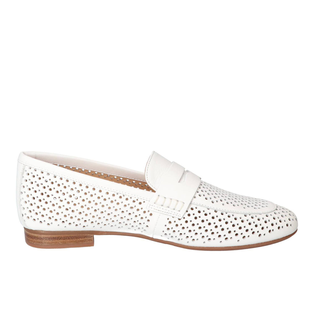 Chaussures à enfiler, Blanc