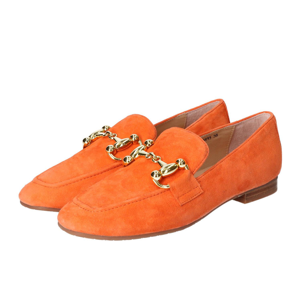 Chaussures à enfiler, Orange
