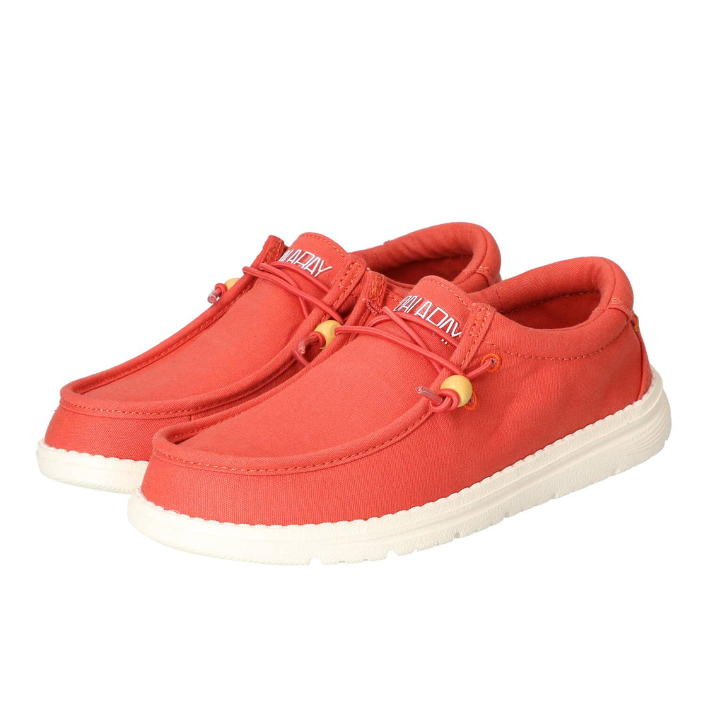 Chaussures à lacets, Rouge