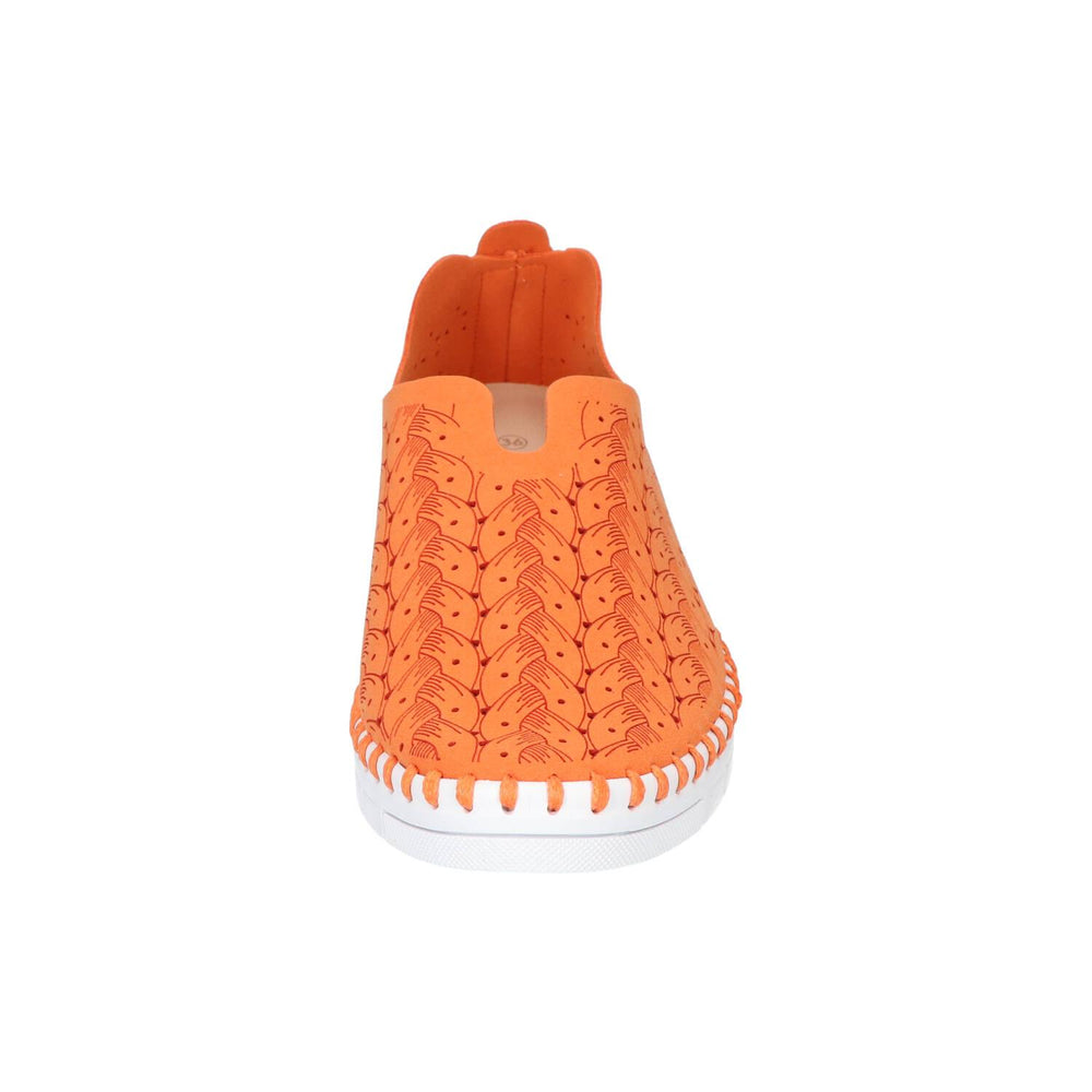 Chaussures à enfiler, Orange