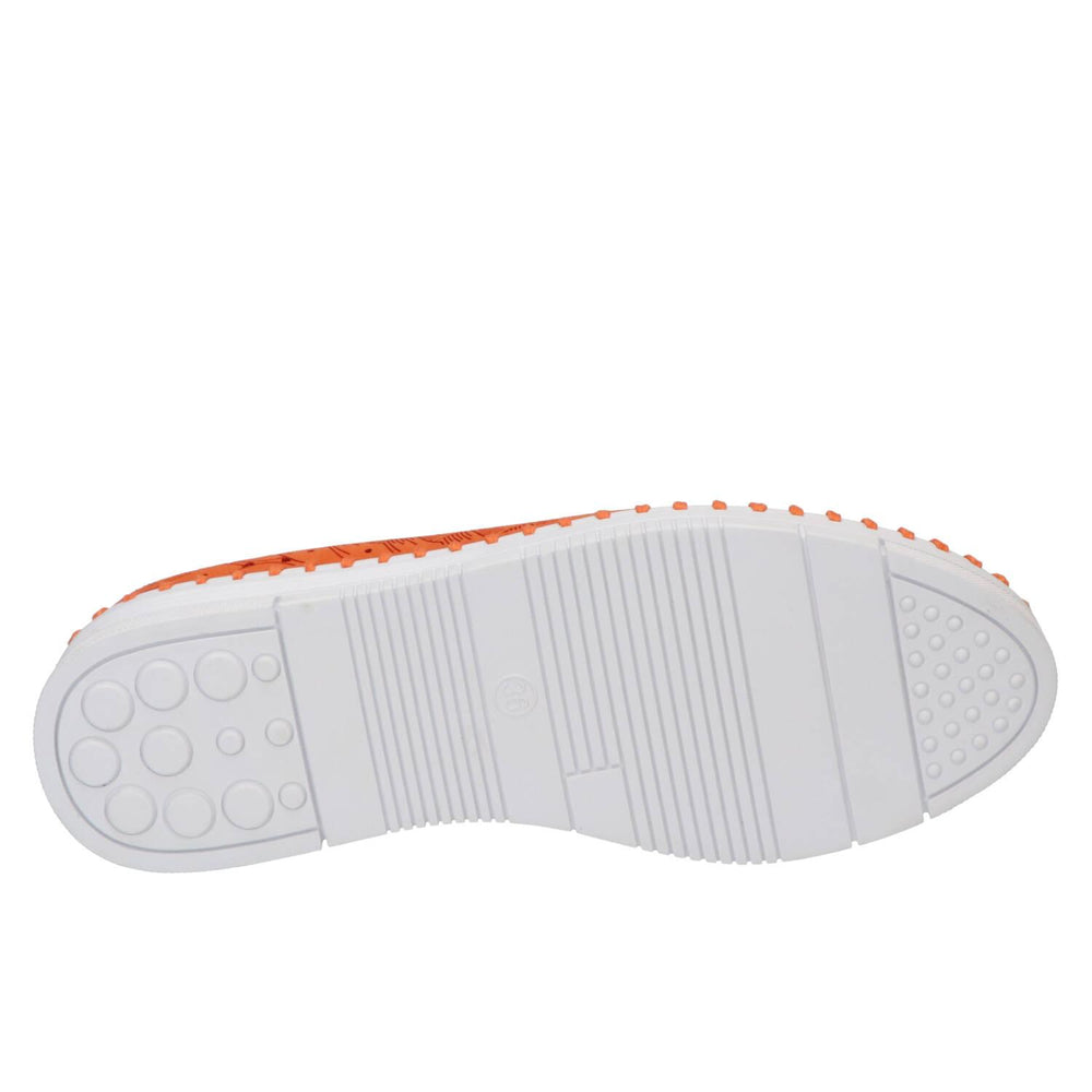 Chaussures à enfiler, Orange