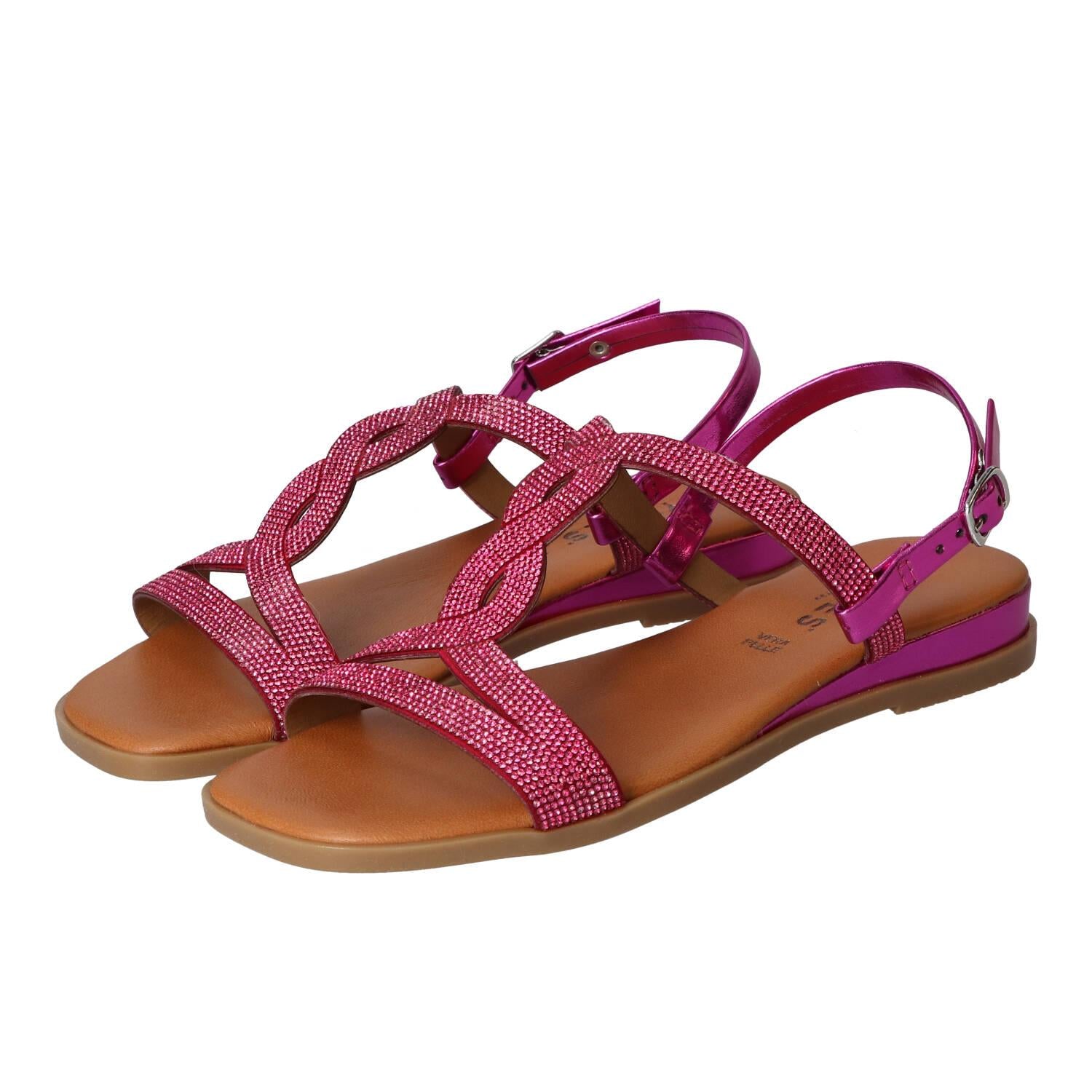 Sandales, rose