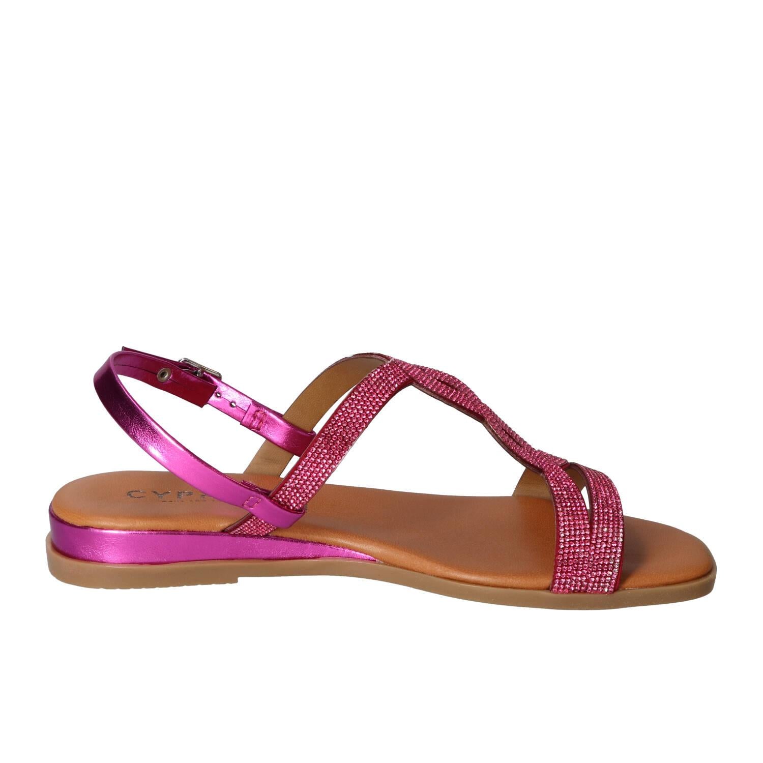 Sandales, rose