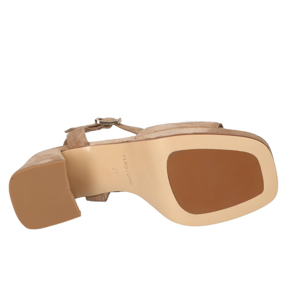 Sandales, taupe
