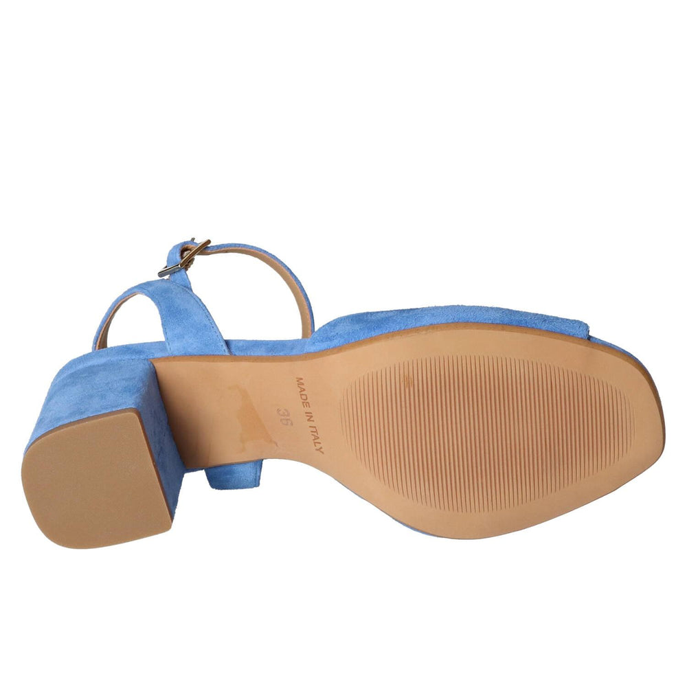 Sandales, bleu clair