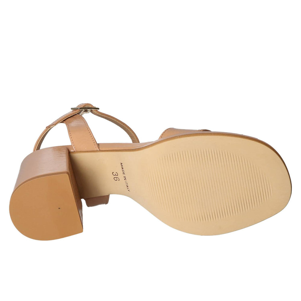 Sandales, beige clair