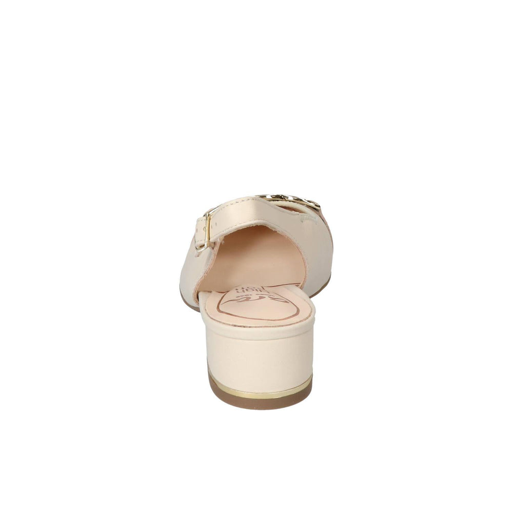 Slingback, beige clair