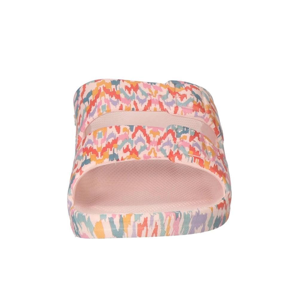 Pantoufles, multicolores