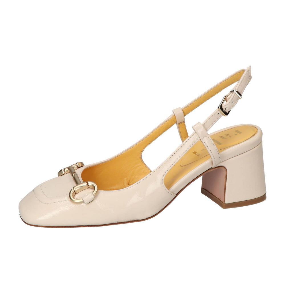 Slingback, beige clair