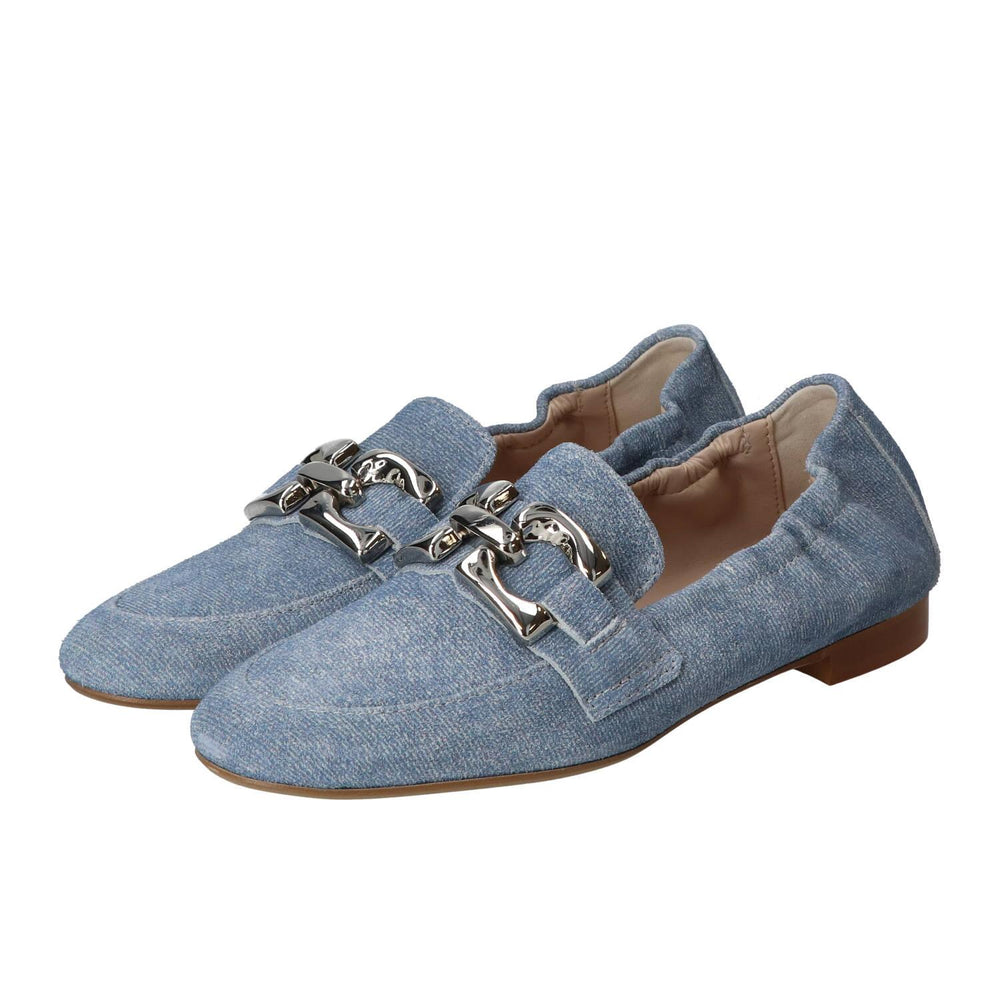 Chaussures à enfiler, bleu clair
