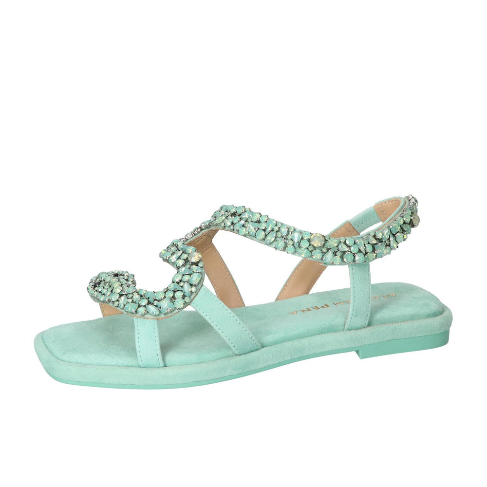 Sandales, Turquoise