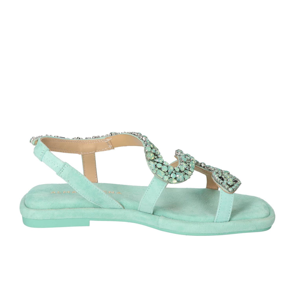 Sandales, Turquoise