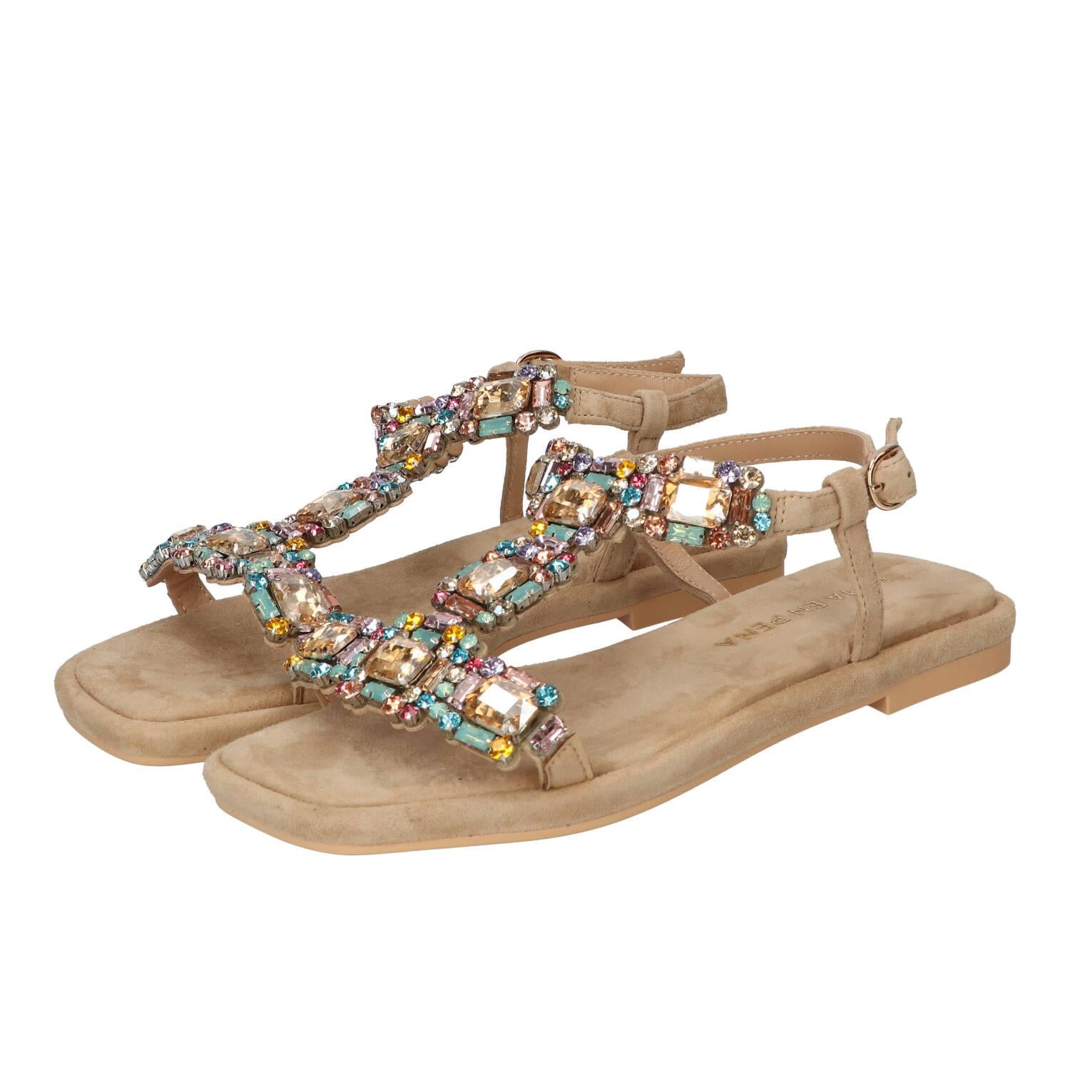 Sandales, multicolore
