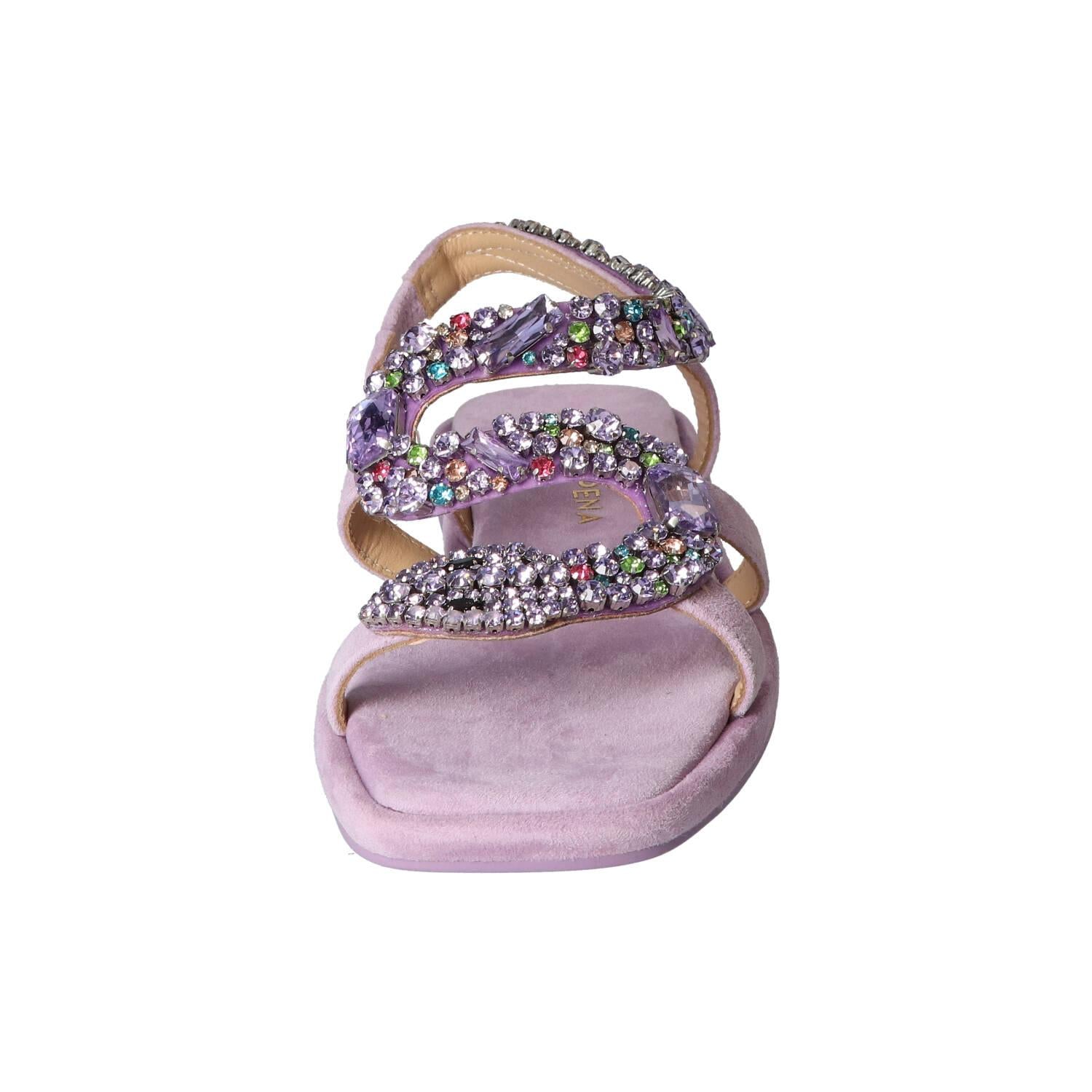 Sandales, violet