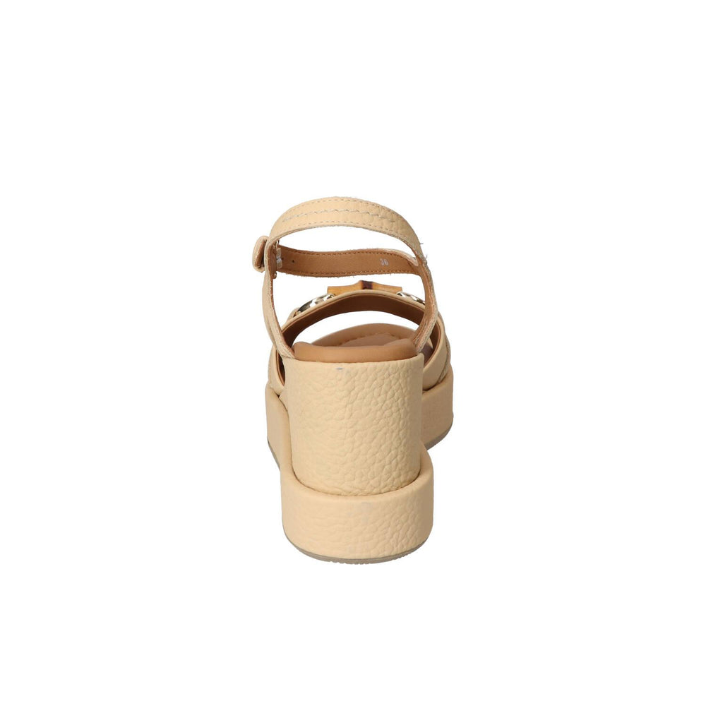 Sandales, beige clair