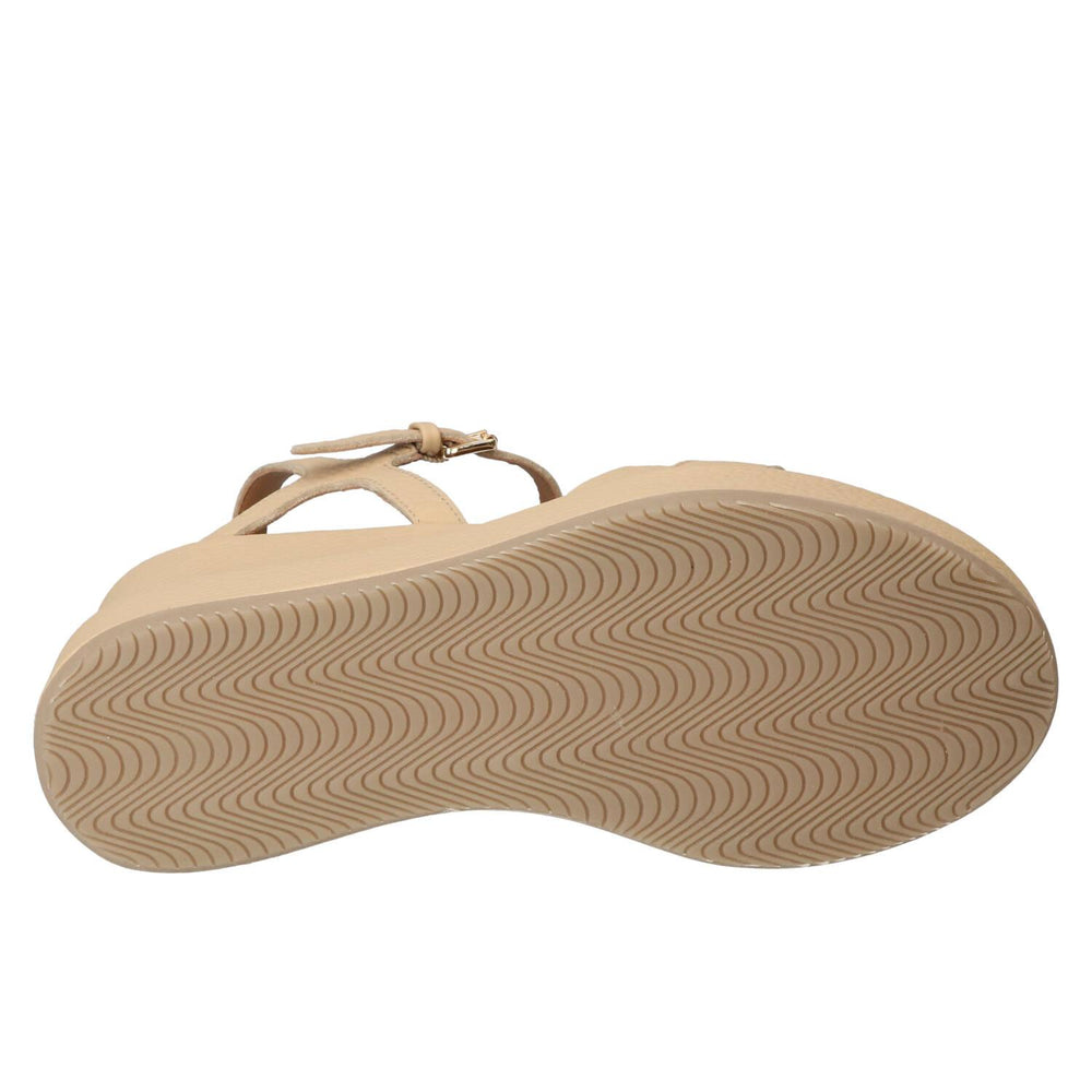Sandales, beige clair