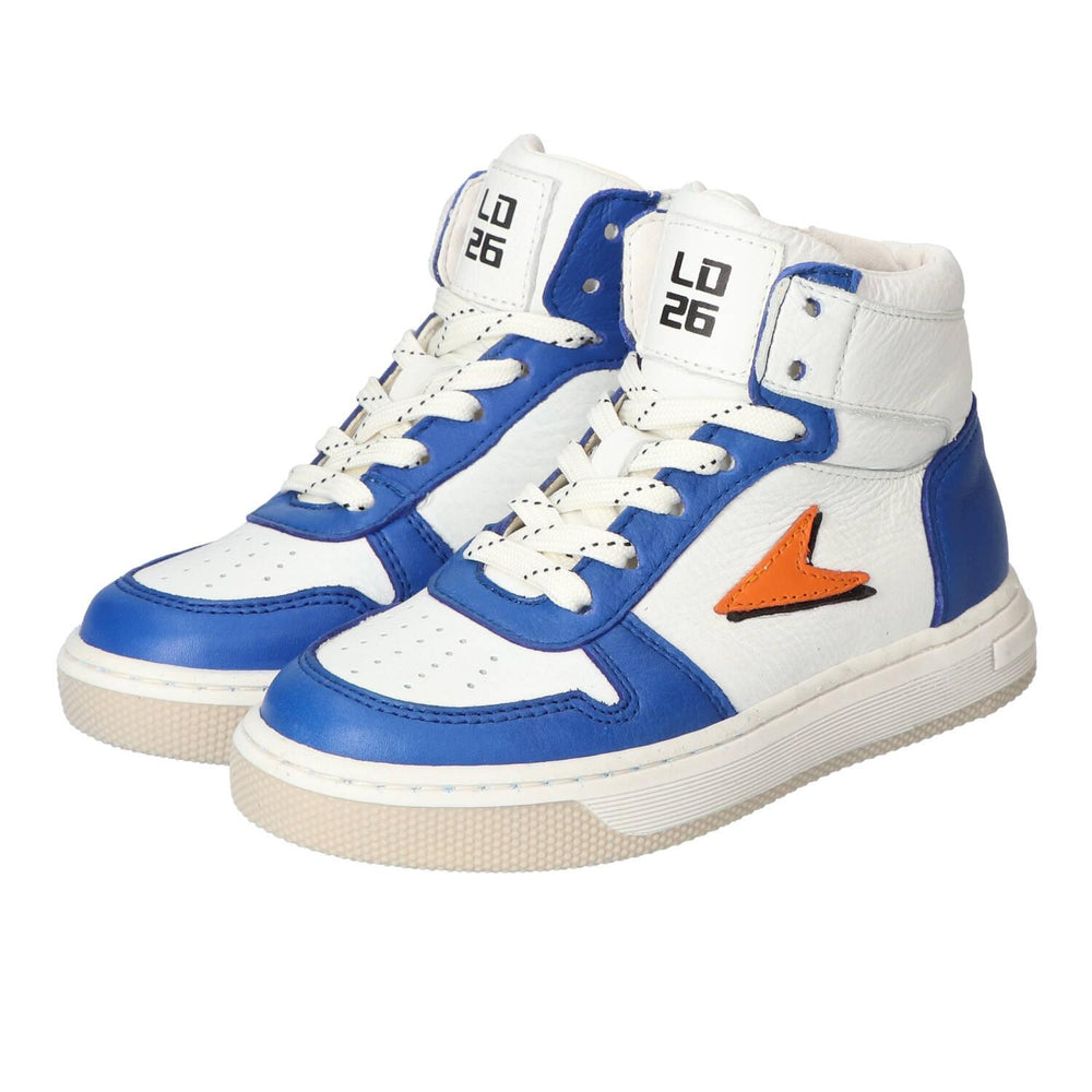Chaussures à lacets, Bleu