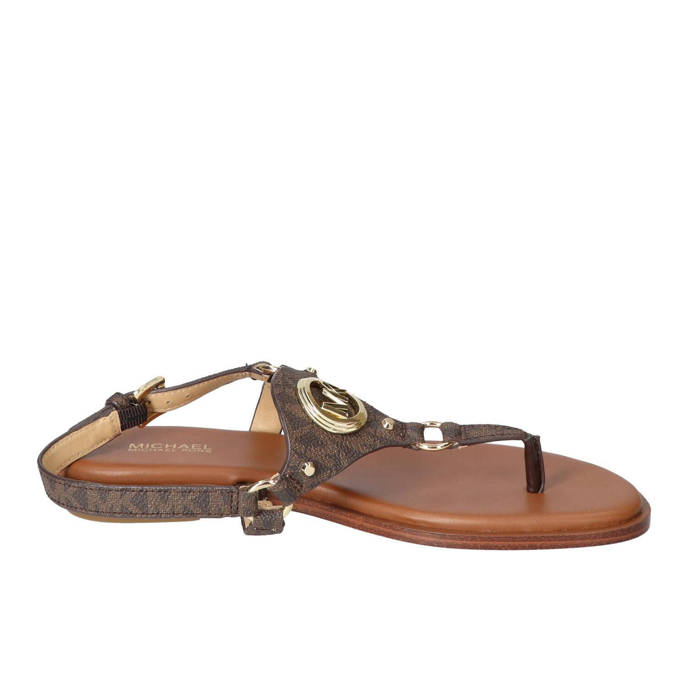 Sandales, marron foncé