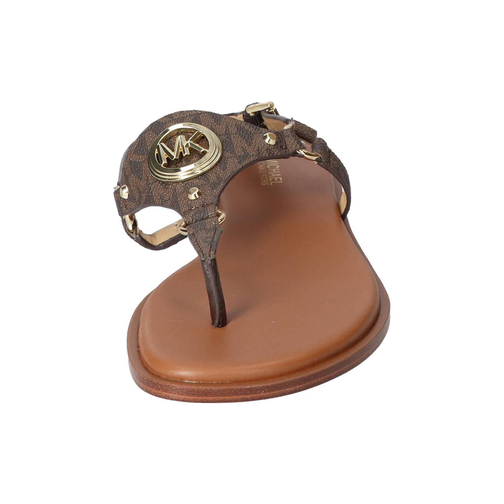 Sandales, marron foncé