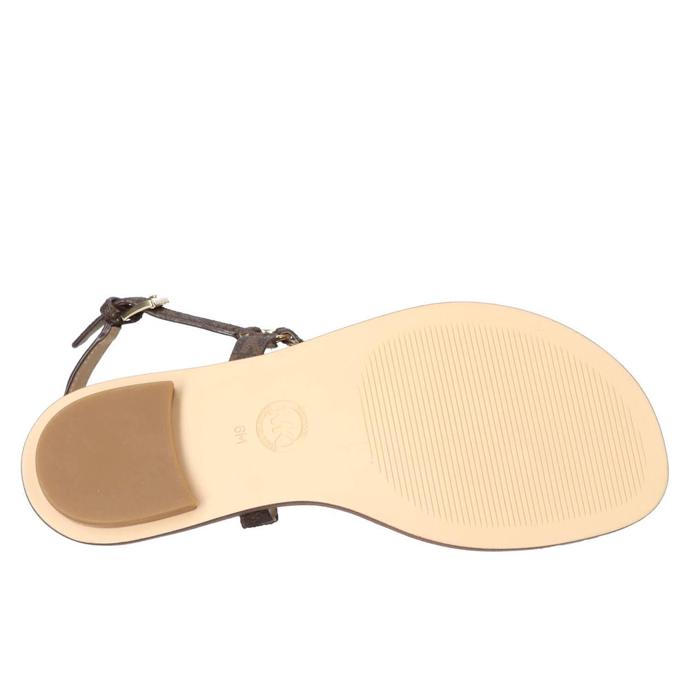 Sandales, marron foncé