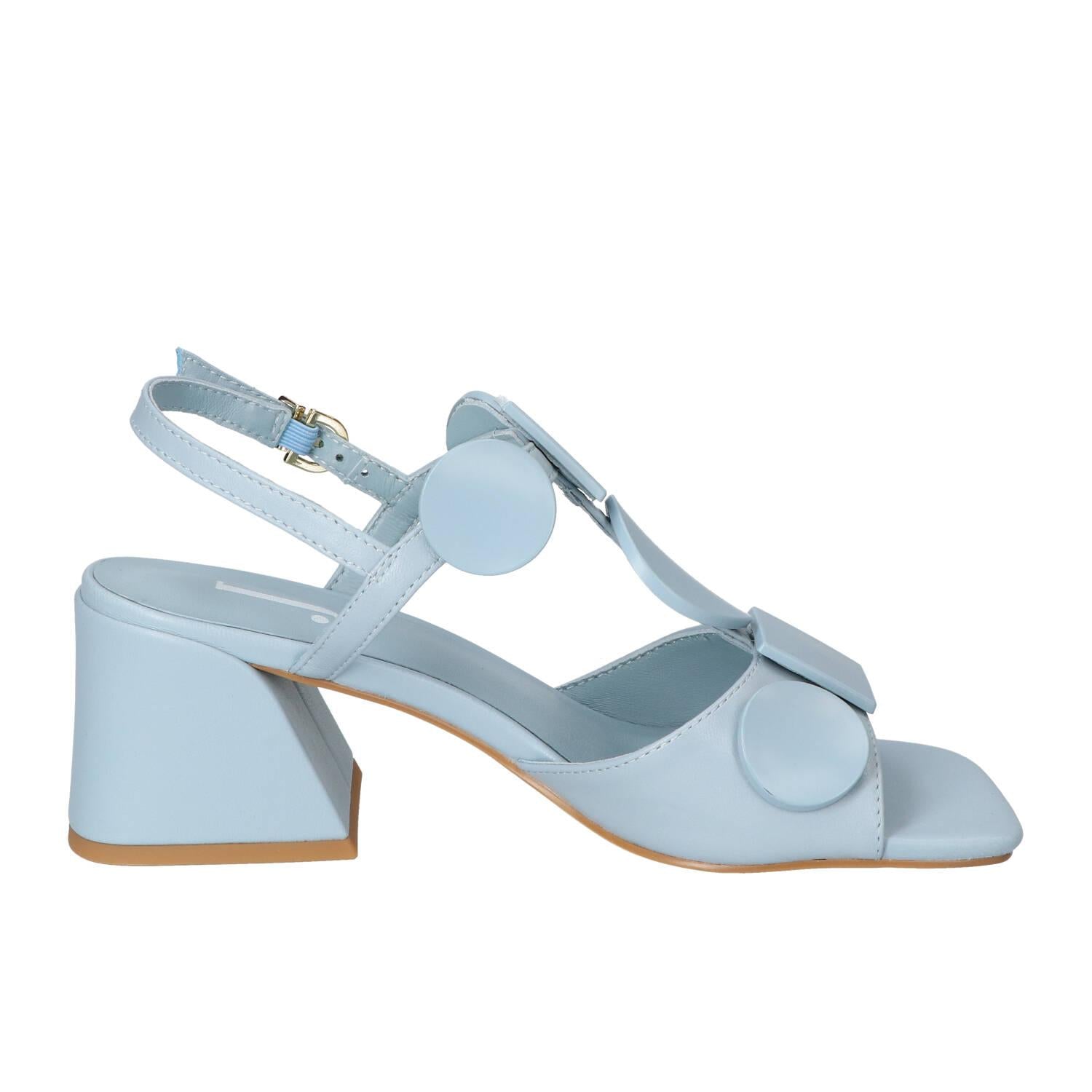 Sandales, bleu clair