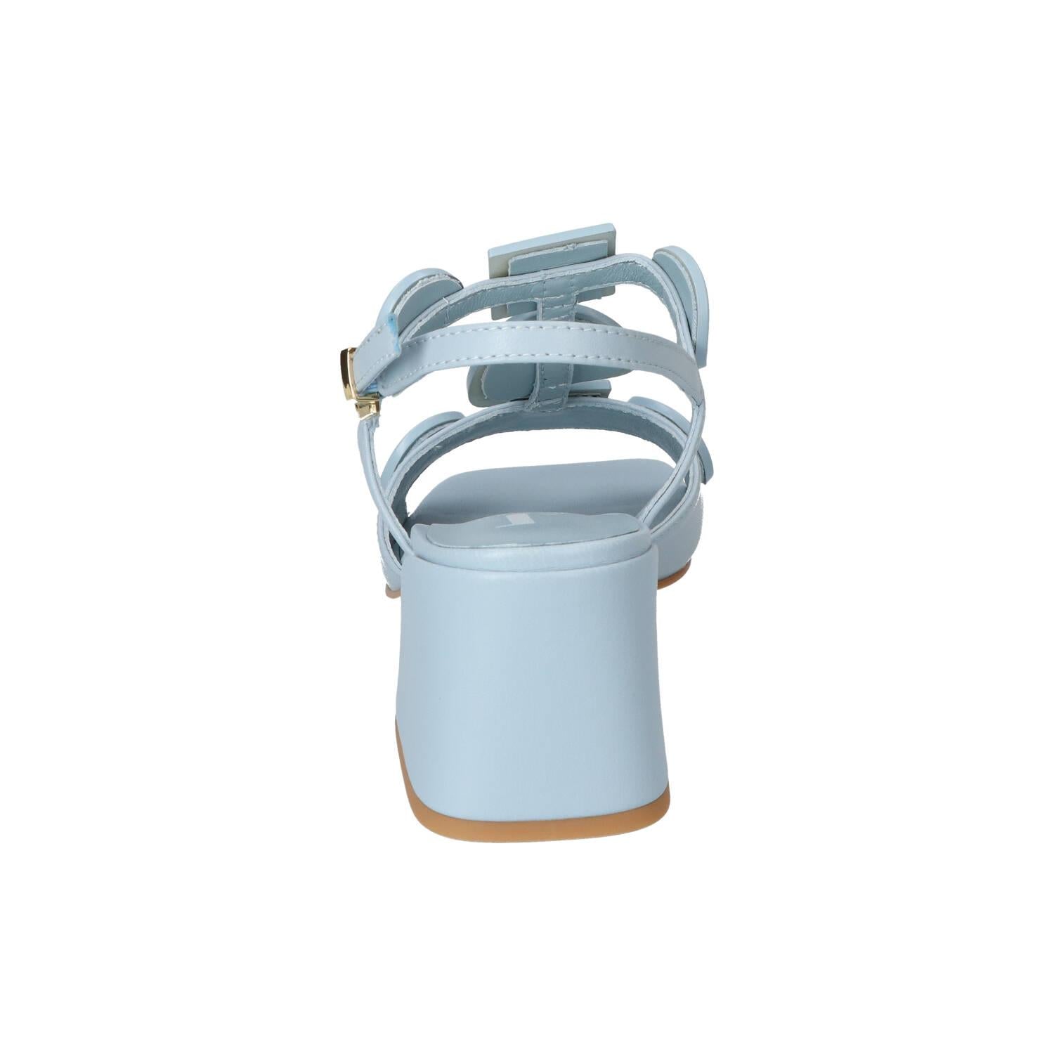 Sandales, bleu clair