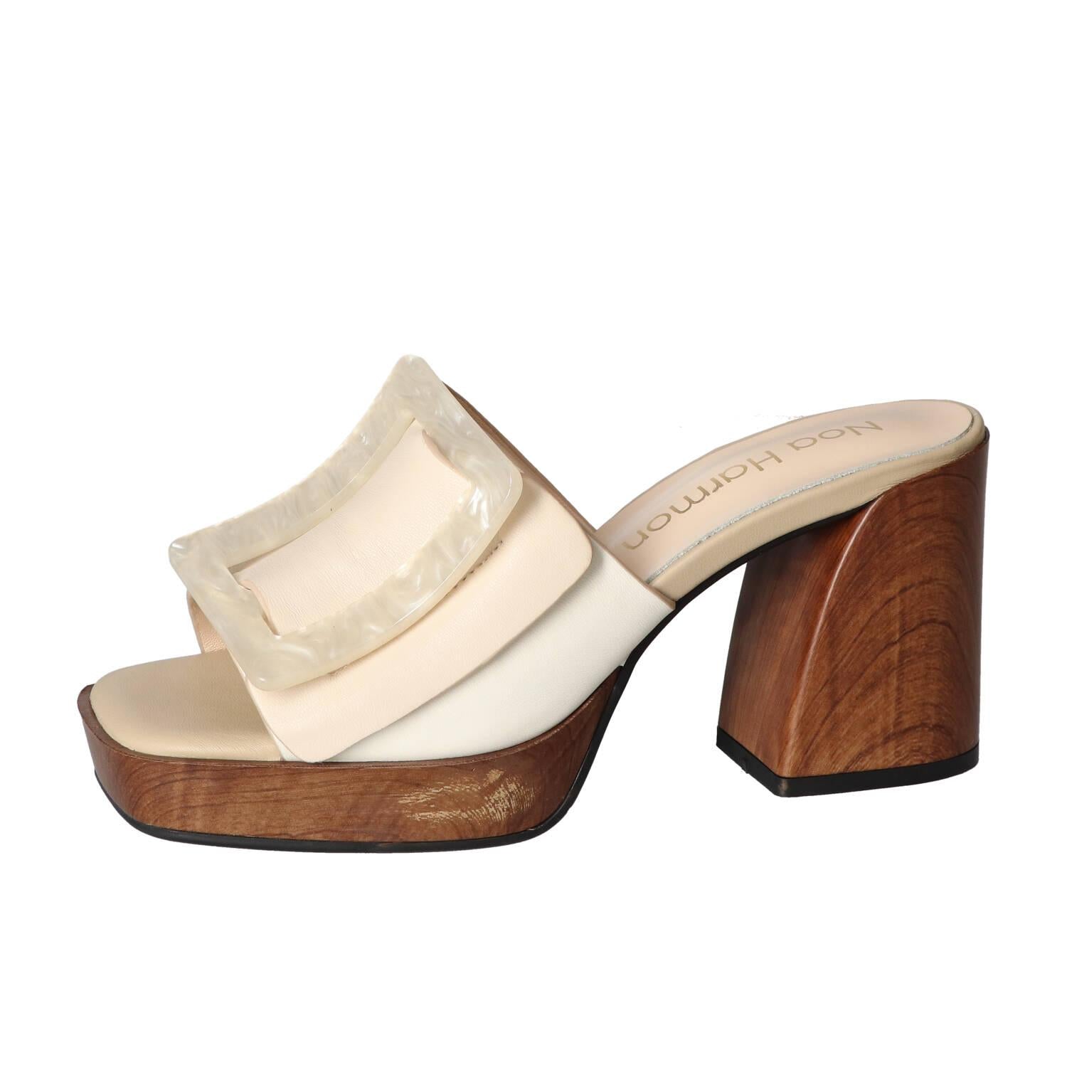 Mules, Beige Clair