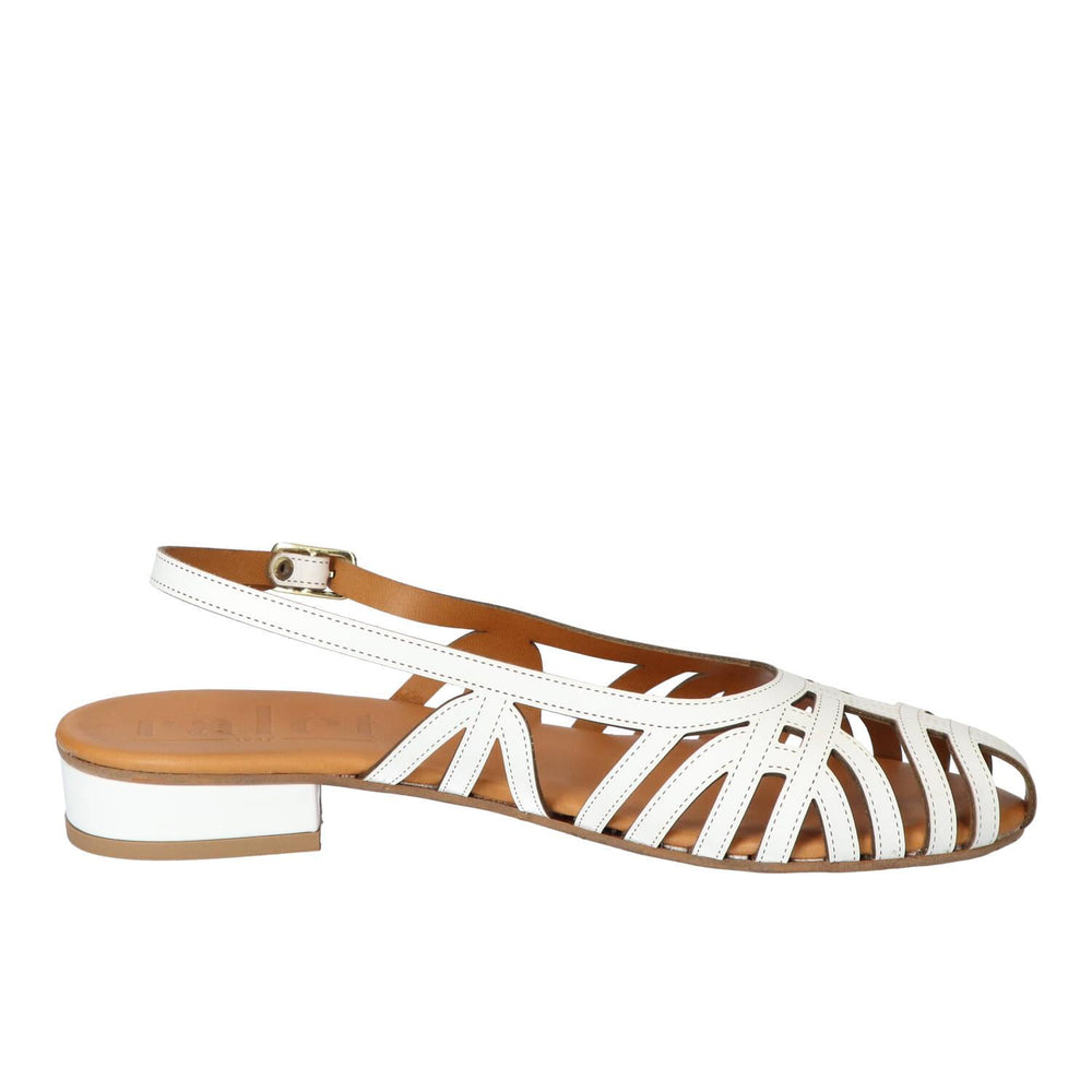 Sandalen, Wit