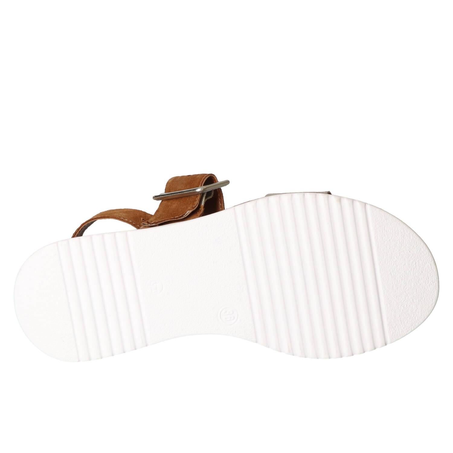 Sandalen, Cognac
