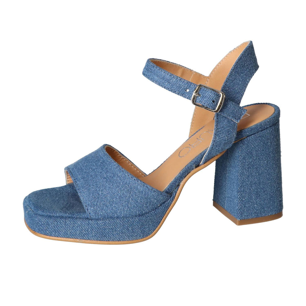 Sandales, bleu