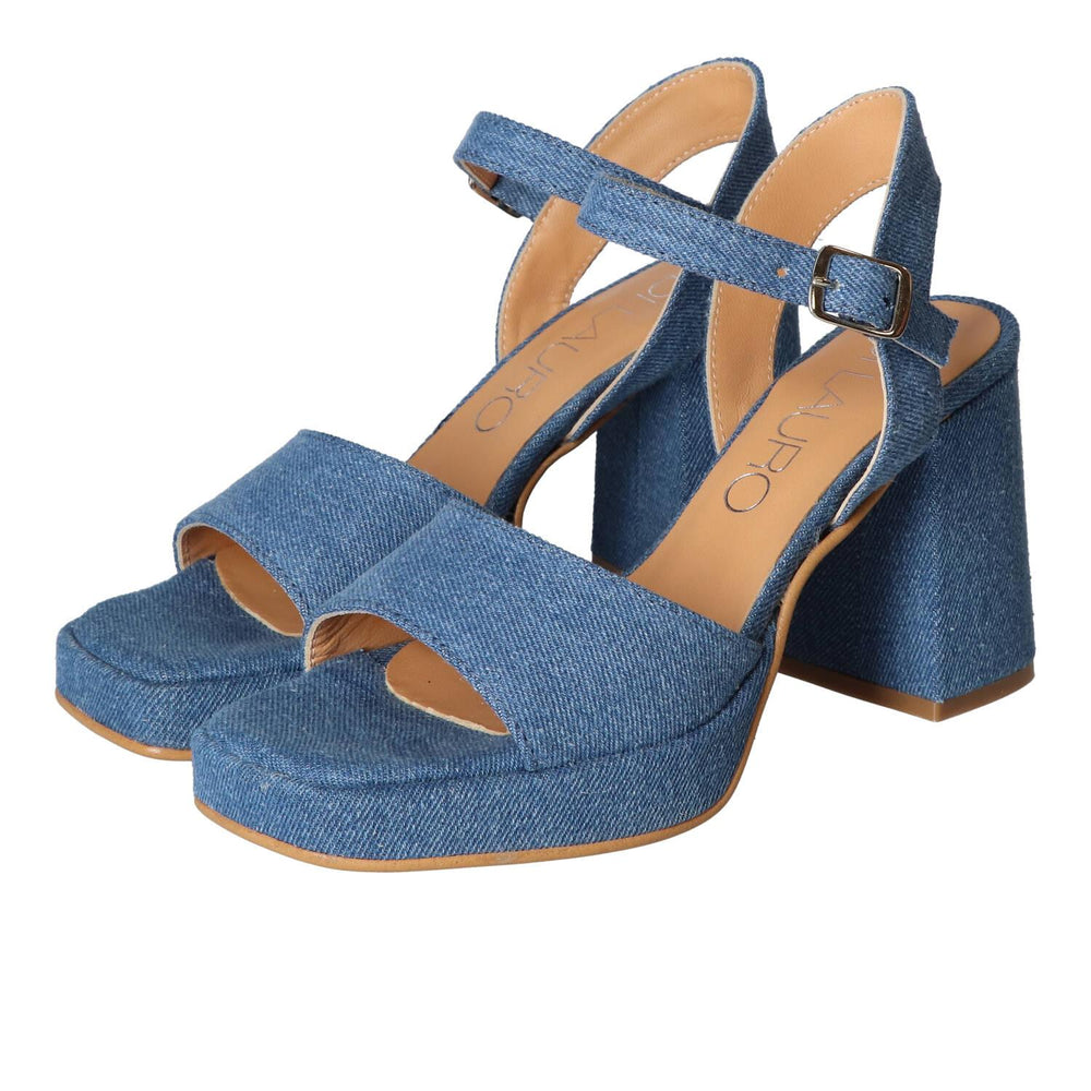 Sandales, bleu