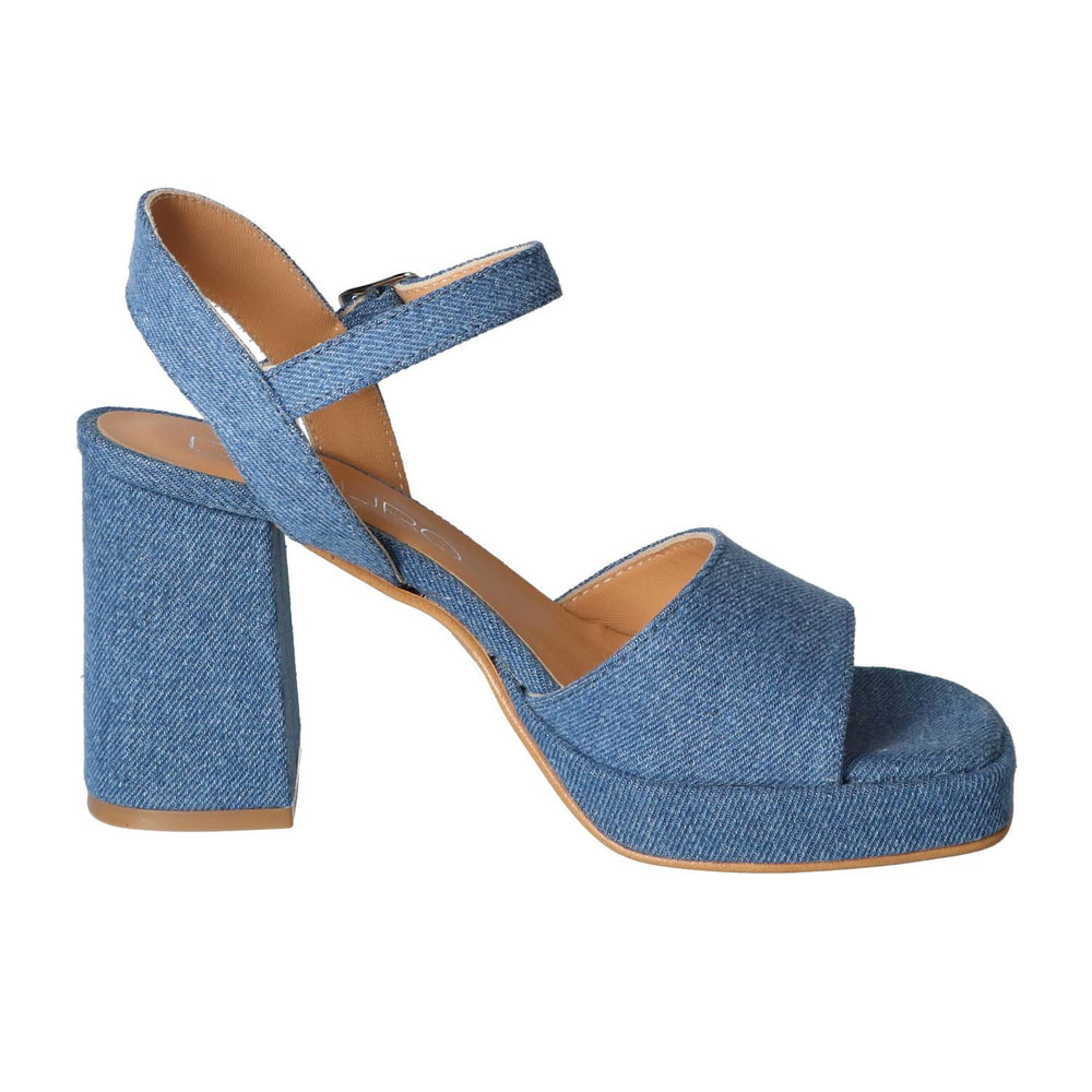 Sandales, bleu