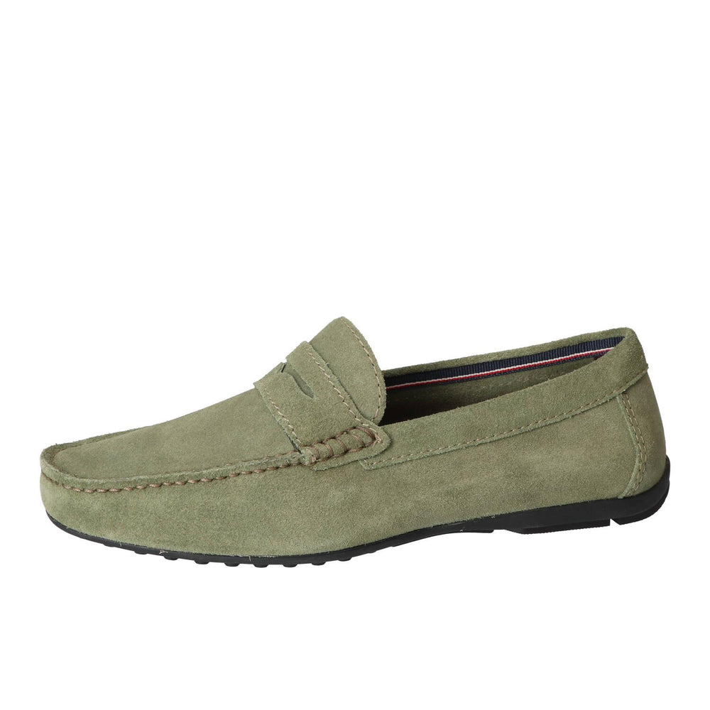 Chaussures à enfiler, vert