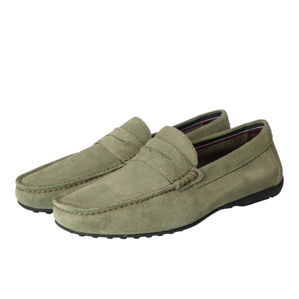 Chaussures à enfiler, vert